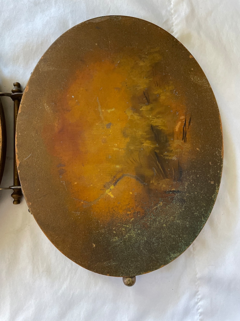 1800s Trifold Antique Shaving Mirror Etsy