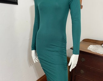 Venus Long Sleeve Ruched Dress size S