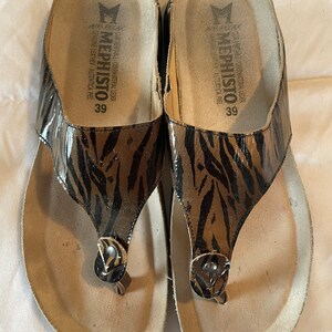 Mephisto leopard sandals 2025