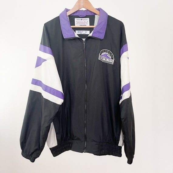 90s Colorado Rockies Starter Jacket XL | Hoodie Windbreaker