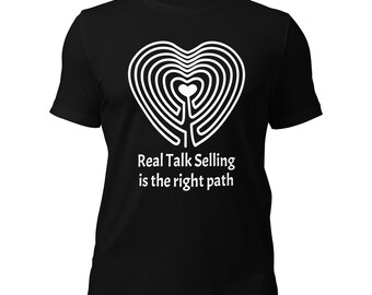 CUSTOM HEART LABYRINTH 5-5 Unisex t-shirt