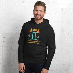 Gemini Party Decorations Shirt, Gemini Twins Unisex hoodie