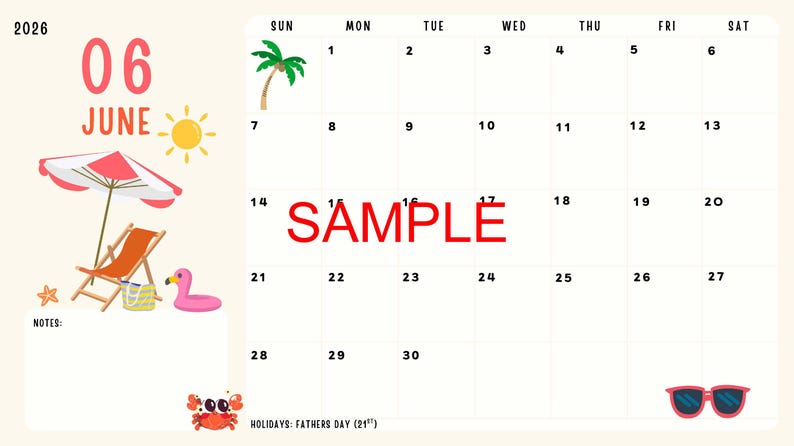 2026 Calendar - Etsy UK