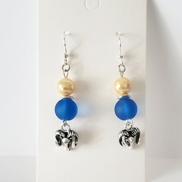 Albany State University Rams earrings