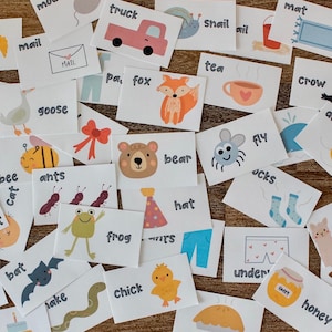 Cartes mémoire imprimables Down by the Bay, chansons pour l'heure du cercle, programme préscolaire, activité de comptines, jardin d'enfants, musicothérapie