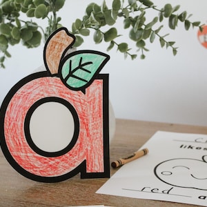 Apple Preschool Activity Pack, Letter A is for Apple, Preschool ...