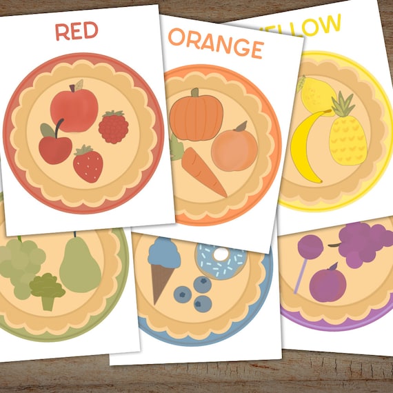 Making Pie Colour Sorting Activity, Preschool Printables, Preschool Curriculum, Colour Learning Activity, Rainbow Activities, March Activity