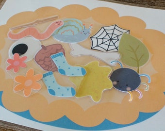 Monster Pie Story Circle Time, Halloween Vorschule Printables, kreatives fantasievolles Spiel, Monsteraktivität