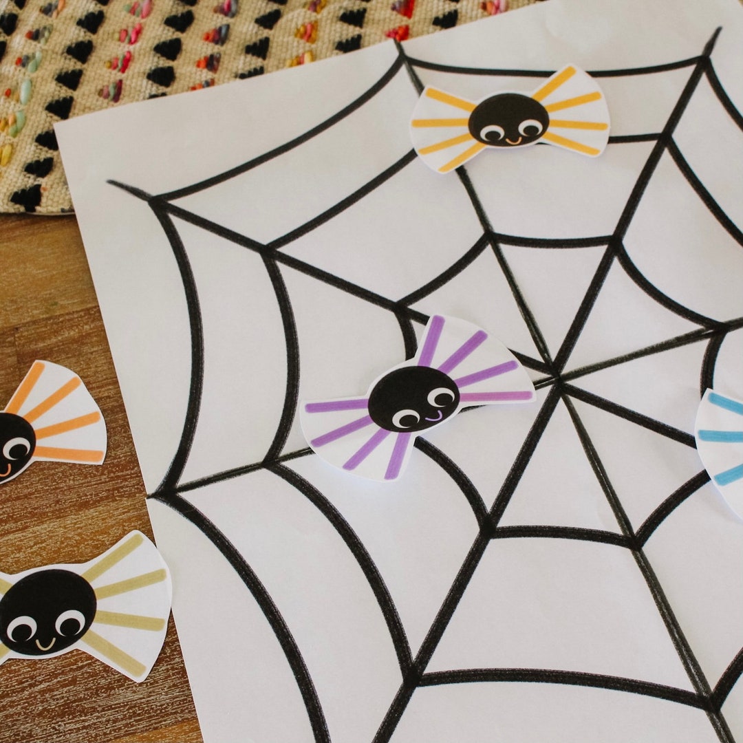 Spider Circle Time Songs and Activities, Halloween Preschool Printables
