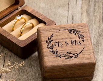 Ring box wedding • Ring box for wedding • Ring box • Jewelry box • Table decoration • Rings •