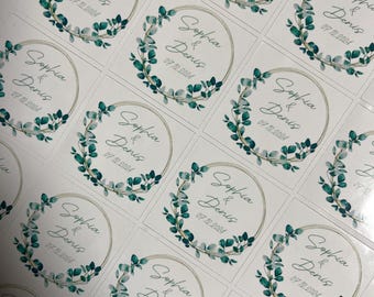 Personalized stickers, wedding stickers, personalized labels wedding invitation, stickers baptism, stickers for guest gifts