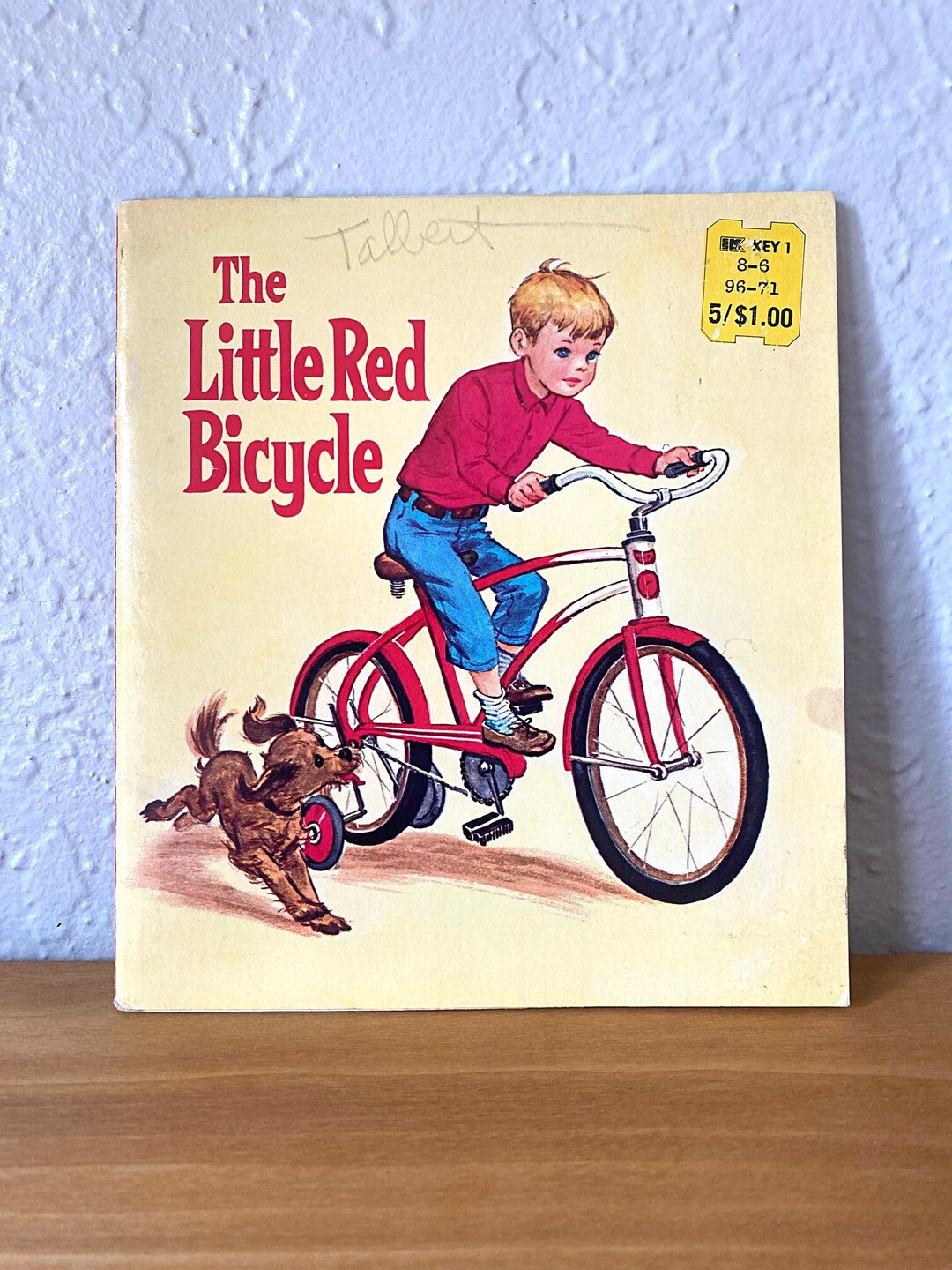 The Little Red Bicycle Vintage Kids Book 1950's Early Etsy
