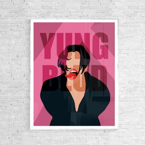 YungBlud Digital Print Poster Wall Art