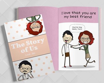 the story of us personalised book
