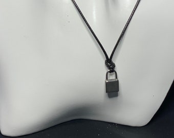 Lock Pendant necklace