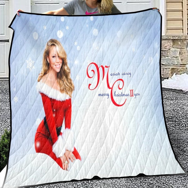 Mariah Carey Navidad Hogar Ligero y transpirable Edredón