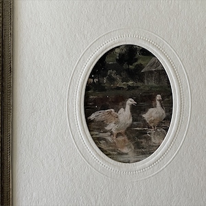photo ovale fleuri | Cadre en papier à vignette d'inspiration antique fabriqué avec des matériaux 100 % durables [Style 1]