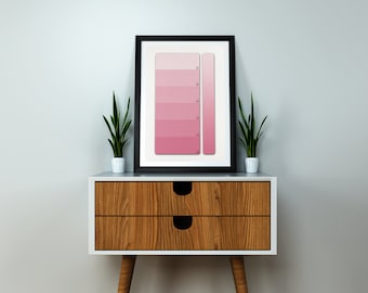 Pink Color Palette | Digital Wall Art | Wall Decor | Printable Art | Digital Prints | Home, Office & Dorm Room Decor