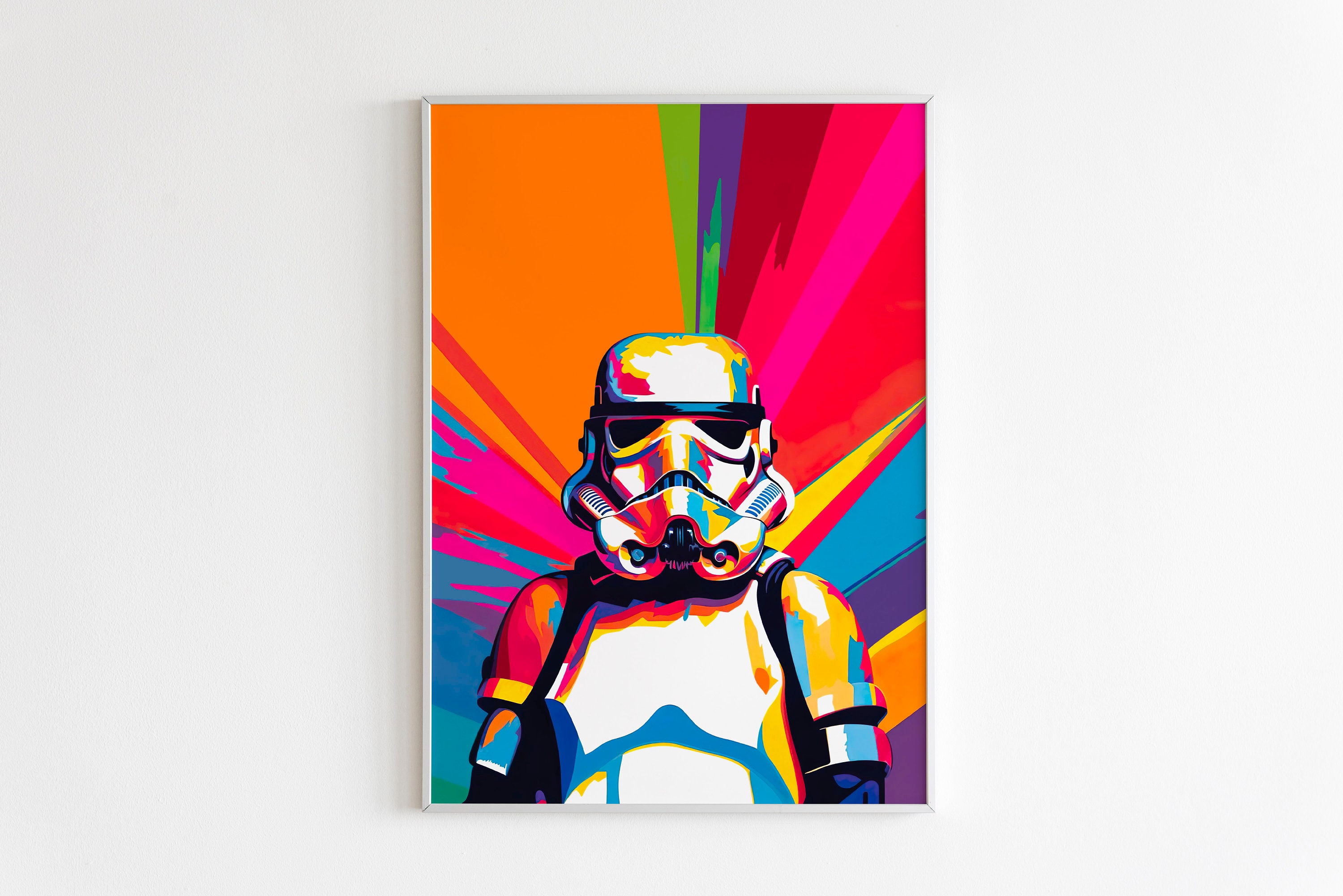 Star Wars Stormtrooper Pop Art