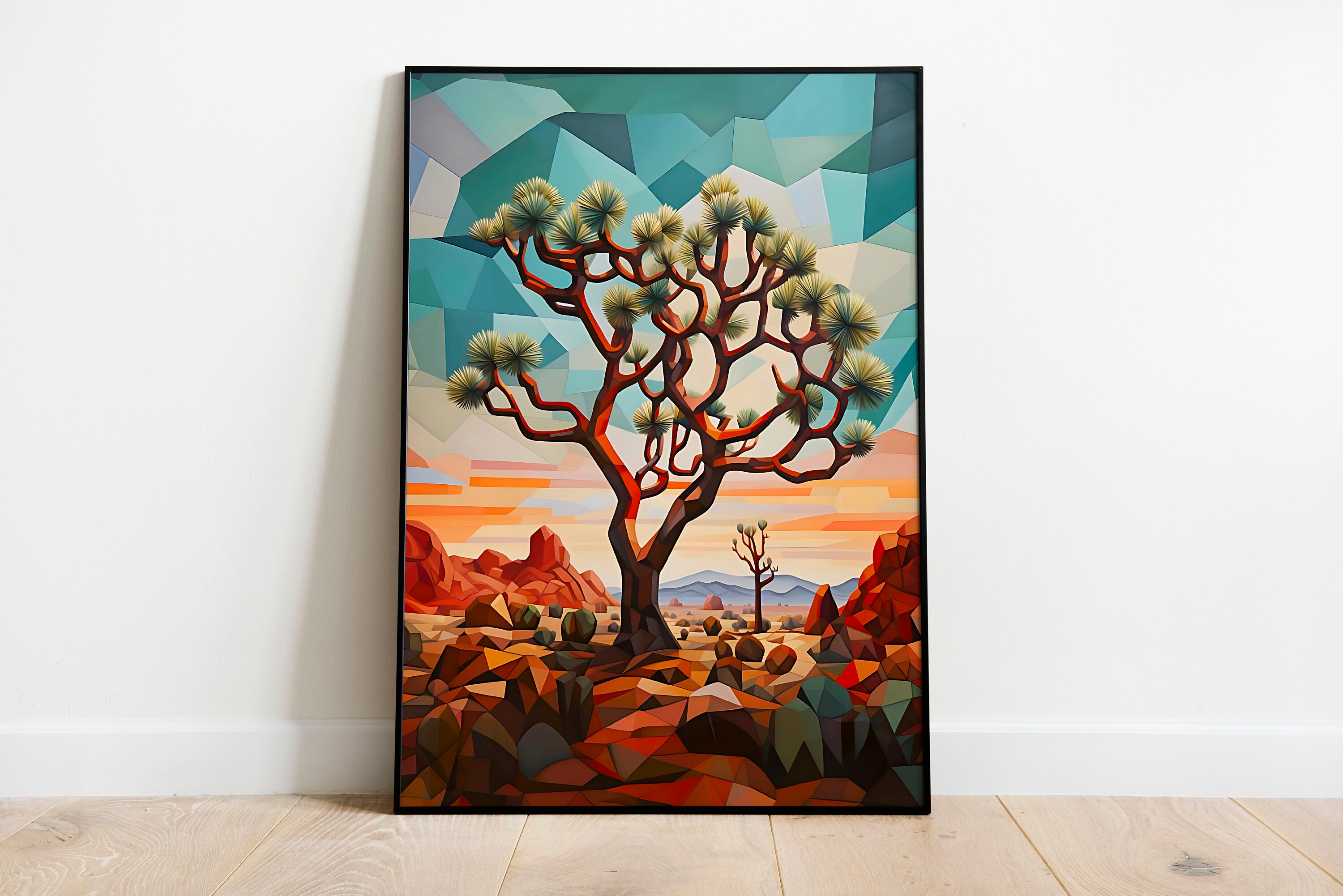 Abstract Joshua Tree Abstract Joshua Tree Print Joshua Tree National Park Print National ...