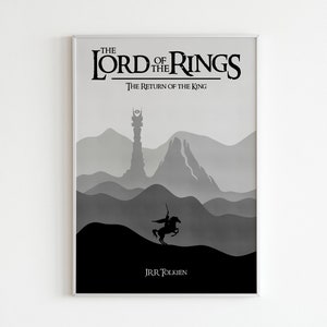 Lord of the Rings Poster Set Tolkien Print Middle Earth - Etsy