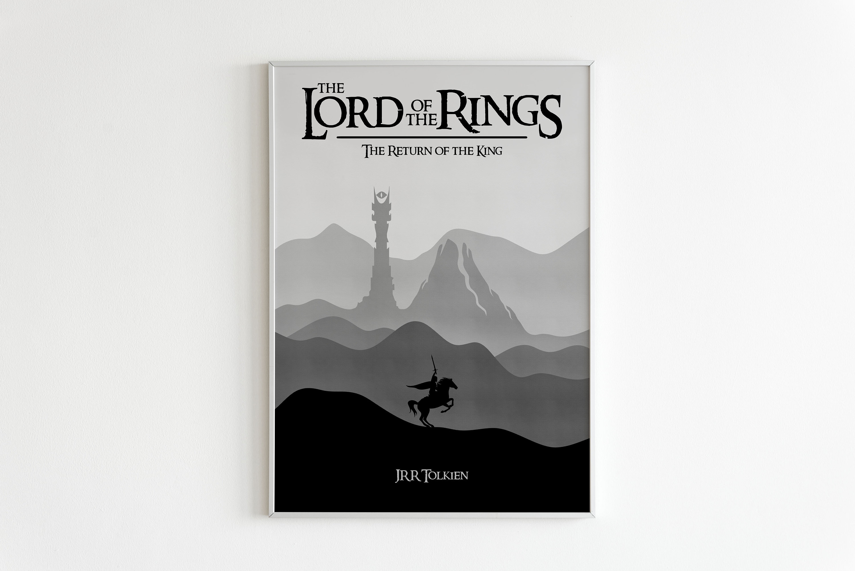 Lord of the Rings Poster Set Tolkien Print Middle Earth - Etsy