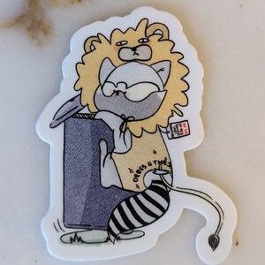 Adesivo de vinil de lixo Panda guaxinim. Adesivo engraçado. Vista-se para o trabalho que você deseja adesivo. Computador, garrafa de água, adesivo de telefone. Personalizado.