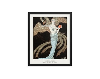 Sortilèges: Evening Dress (1922) by George Barbier Fashion Illustration Print