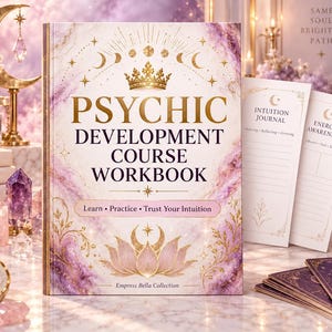 Psychic Development Course Workbook: 55-Page Intuition Guide
