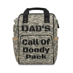 Dad&#39;s Call Of Doody Pack: Multifunctional Diaper Backpack