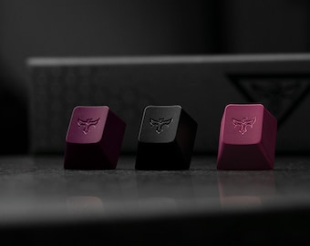 CadKey - Aluminum, Brass, and Copper Keycaps - Cherry / GMK . Machined and Anodize Keycap - Our logo Custom Engraved