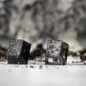 Oreo Blast and McFlurry Keycap - Skeleton Key - ESC Keycap - GMK/Cherry - Aluminum -Custom Anodized and Machined in House .