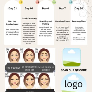 Microblading Intake, Consent, And Aftercare Form | 75 Pack | 8.5 X 11" A1 Forms | Clients Signature | Consent Forms For Microblading | Clients - View #8