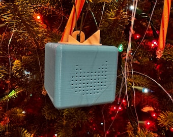 Tonie Box Christmas Tree Ornament | Pack of 2 | Multiple Colors | 3D Printed