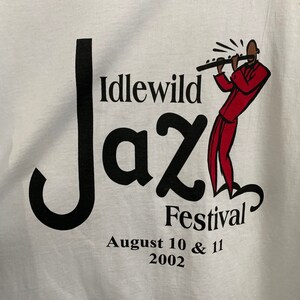 Idlewild, Michigan Jazz Festival 2002 White T-Shirt Size 2XL