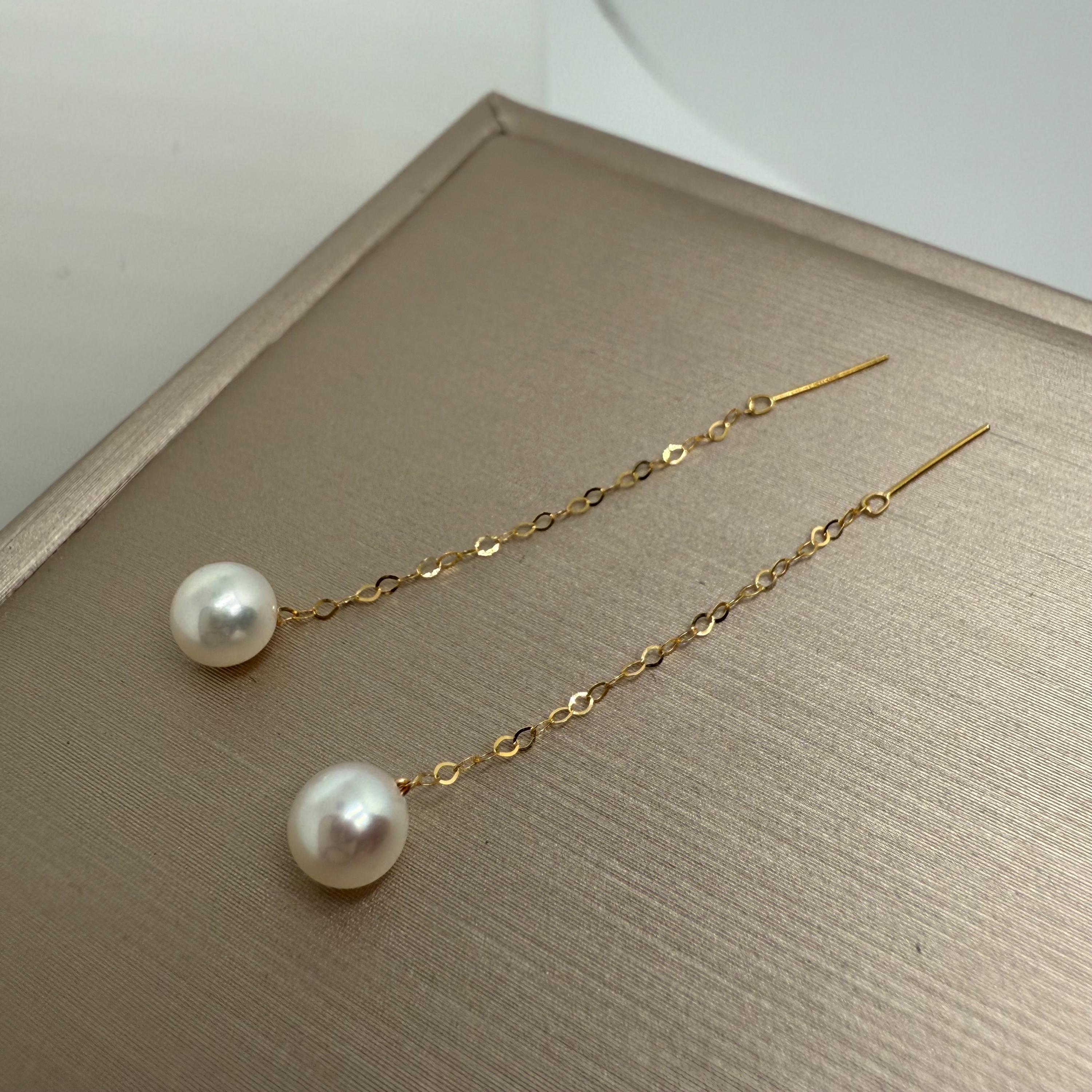 Au 750 stamped gold chain - Etsy 日本