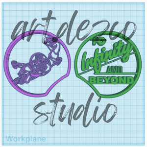 Toy Story Buzz Lightyear Mouse Ears STL File / STL File / 3D Printing File / Mouse Ear Headband / Park Ears STL File