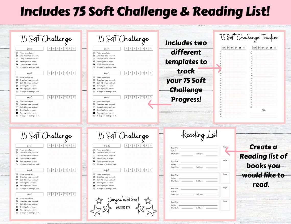 Printable Weight Loss Journal Template PDF Weight Loss Tracker Fitness ...