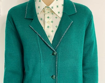 Vintage Knitted Blazer