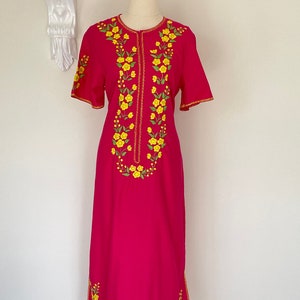 Vintage Hand Embroidered Kaftan