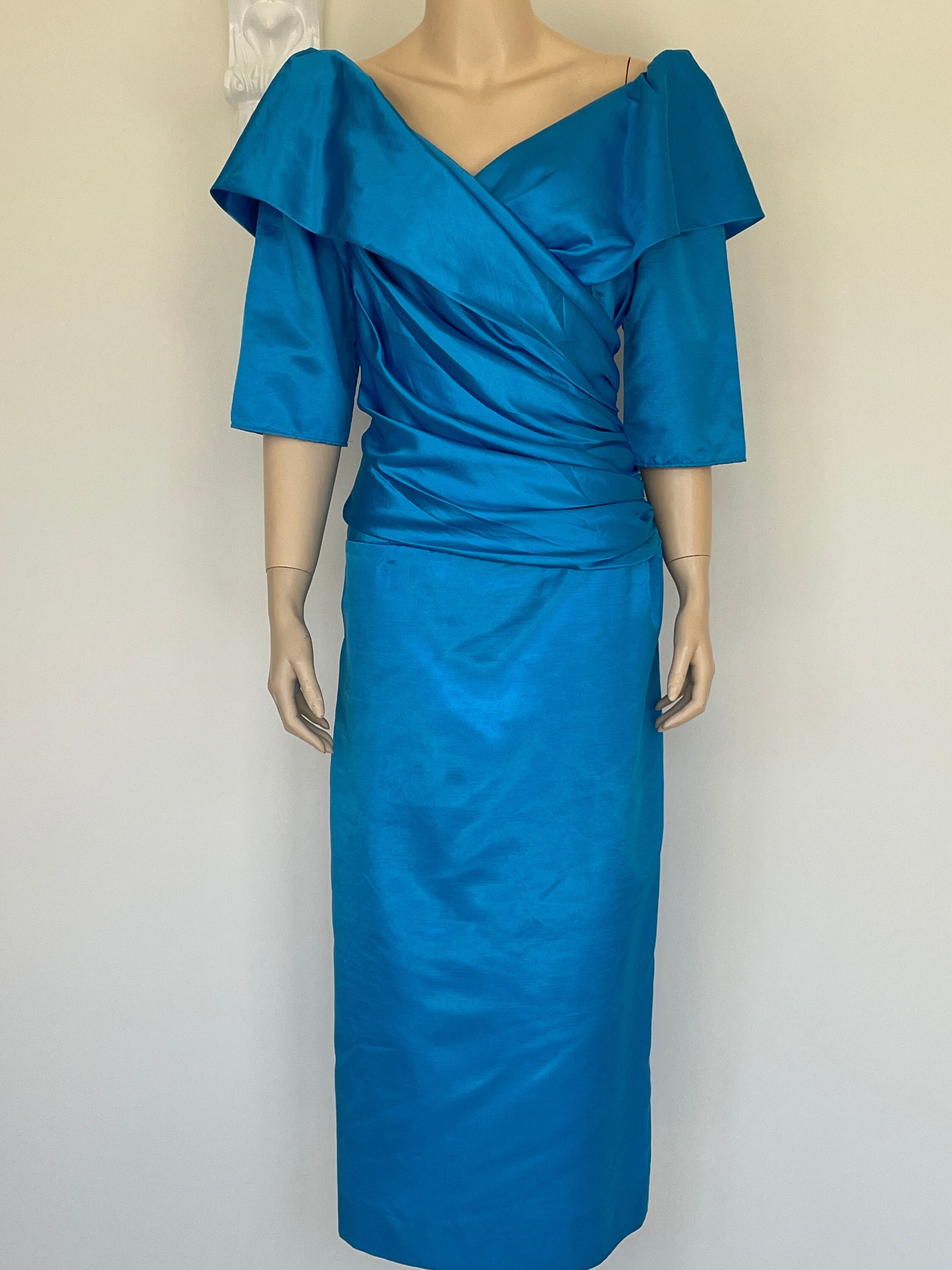 90s prom dress with shawl Andrea and Leo A1174 Prom Dress - Mauve main image 0