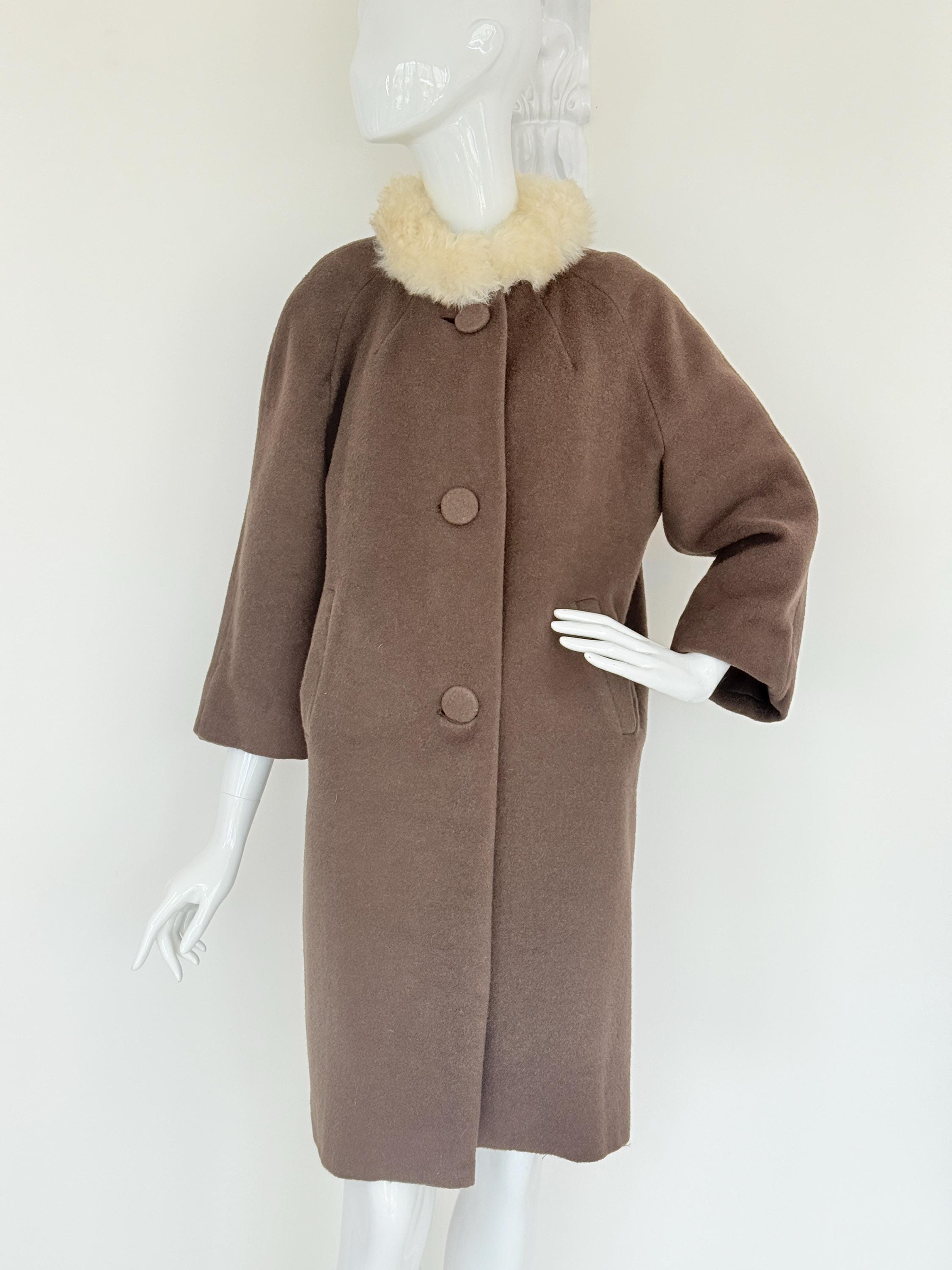 1960's Wool and Mohair Coat - Etsy Canada