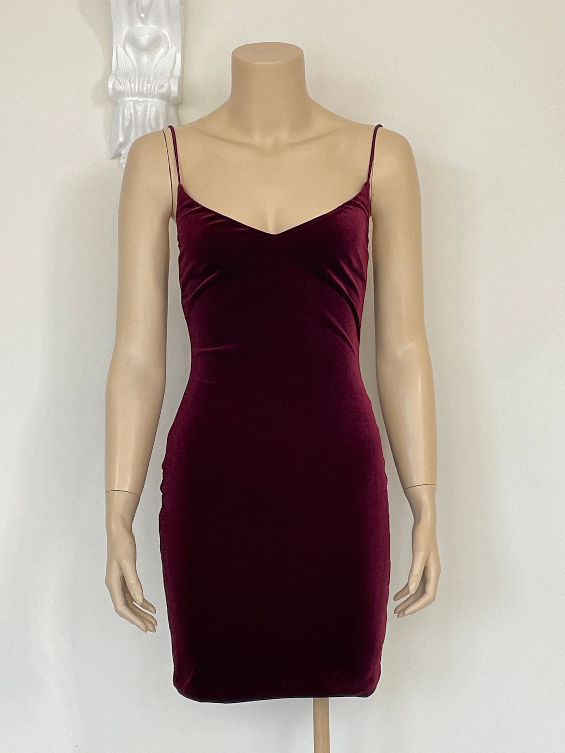 knee length dresses for ladies One Shoulder Pleated Velvet Short Homecoming Dress – FancyVestido main image 0