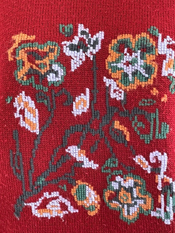 Cross Stitch Patterned Jumper - image 8