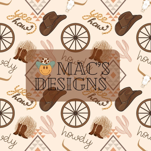 Western theme seamless fabric design, western seamless design, country seamless design, boy seamless design, seamless fabric designs