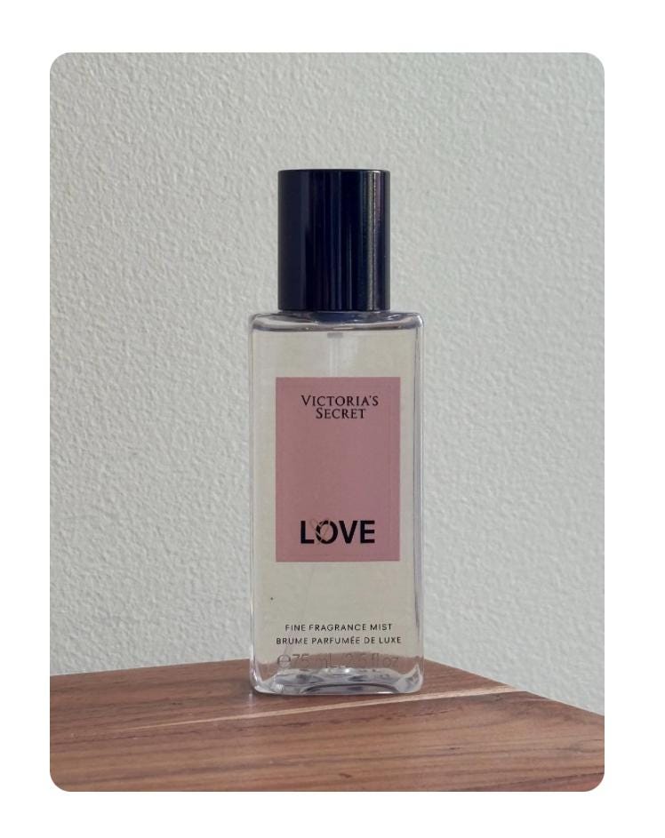 Victoria's Secret LOVE Fine Fragrance Mist Perfume Brand New