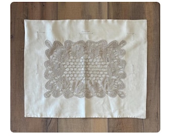 Vintage Lace Decorative Pillow Cover Accent Pillow