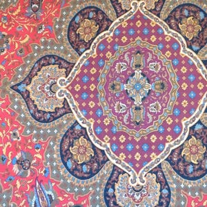 Vintage Ralph Lauren Home Equestrian Paisley Medallion Full / Queen Duvet Cover