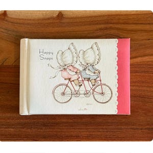 Vintage Hallmark Photo Album Picture Book Mini Scrapbook Holly Hobbie