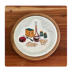 Vintage Retro Trivet Tile MCM Mid Century Kitchen Decor